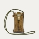 Kaki Python Phone Bag Double Marcus