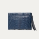 Coin Holder Olivia Python Navy