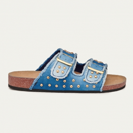 Sandales Denim Indigo Odette