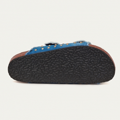 Sandales Denim Indigo Odette