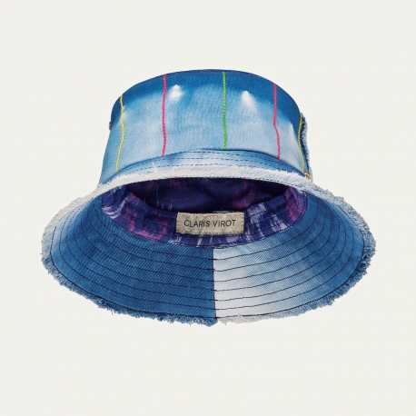 Chapeau Bobby Bogolan Indigo
