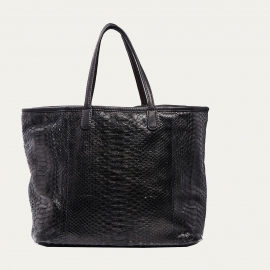 Cabas Python Marny Noir