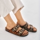 Choco Python Odette Sandals