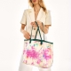 T&D Multicolor Python Tote Marny