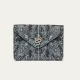 Porte Cartes Cuir Alex Cachemire Jean