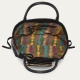 Liquorice Leather Hugo Tote Bag