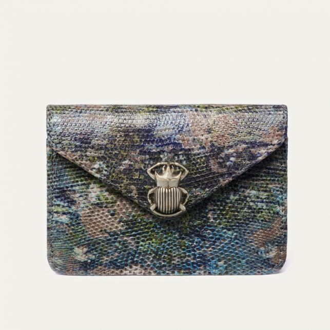 Renaissance Camo Lizard Card Holder Alex