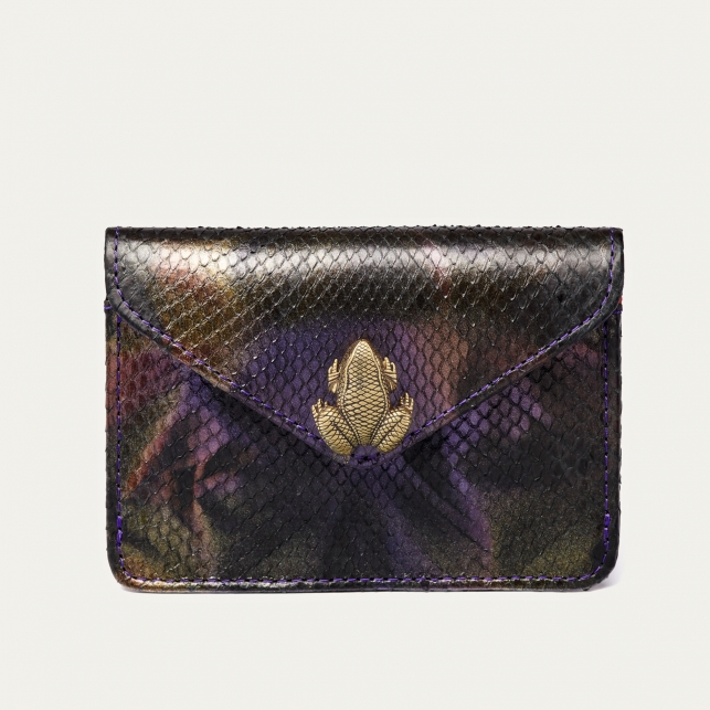 Carbon Python Card Holder Alex