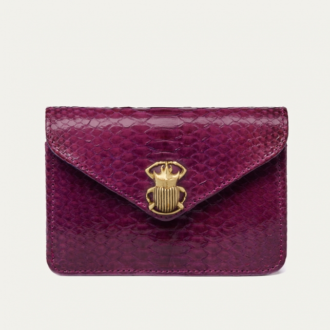 Porte Cartes Python Alex Violet