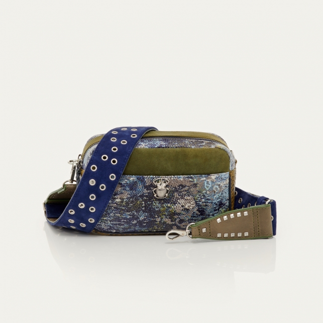 Renaissance Camo Python Bag Lily