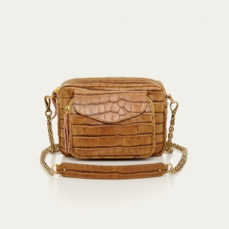Tobacco Leather Bag Charly