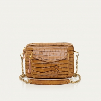 Sac Cuir Big Charly Marron Tabac