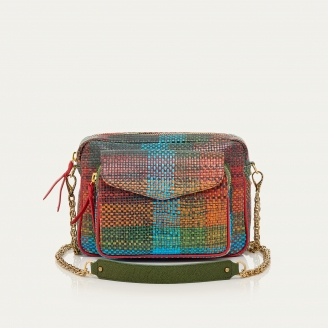 Harlequin Leather Bag Big Charly