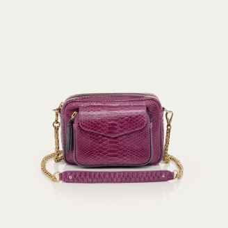 Sac Python Charly Violet