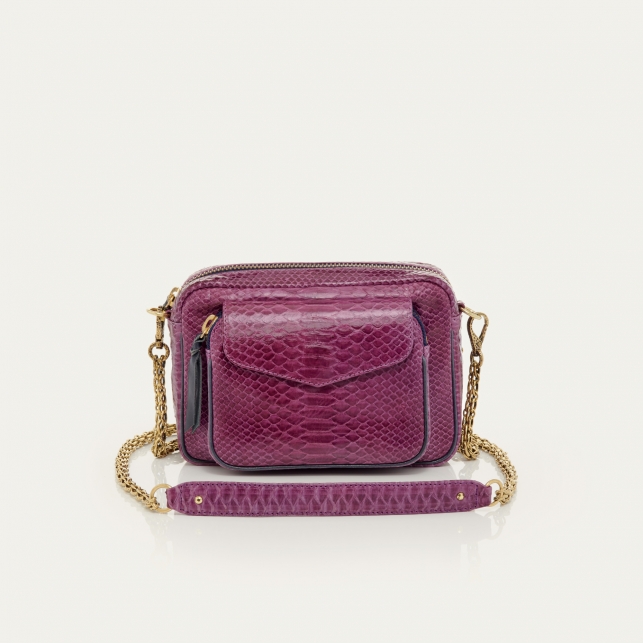 Sac Python Charly Violet
