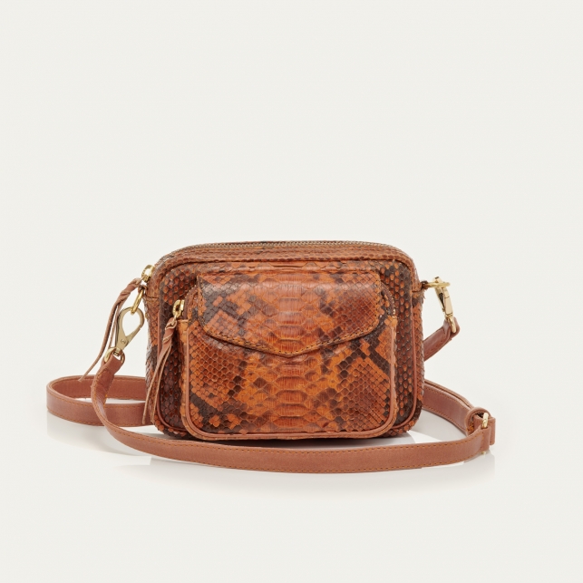 Moka Python Baby Charly Bag