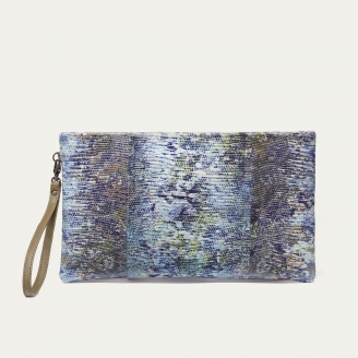 Pochette Lézard Lou Renaissance Camo