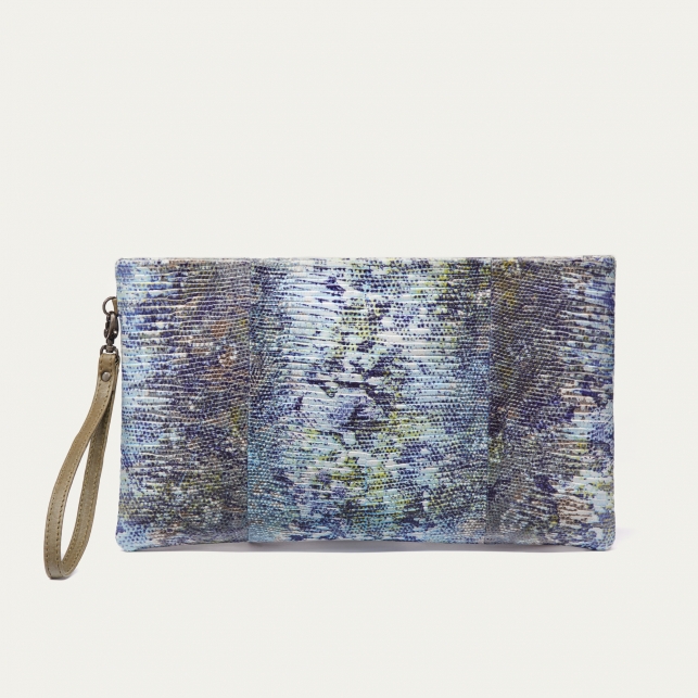 Pochette Lézard Lou Renaissance Camo