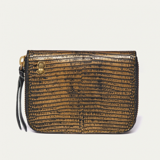 Old Gold Lizard Wallet Bob