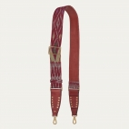 Burgundy Endek Strap