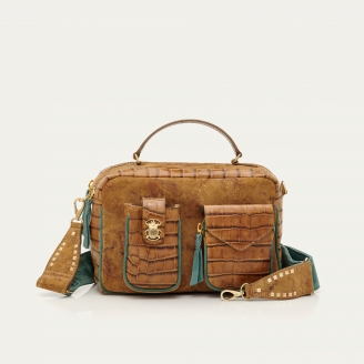Tobacco Leather Bag Cesar