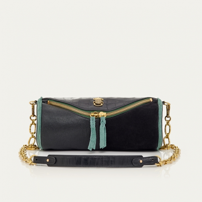Sac Cuir Gaston Réglisse