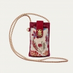 Rococo Leather Phone Bag Double Marcus