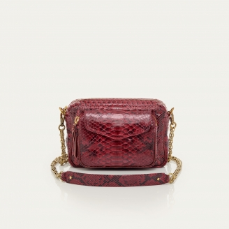 Python Charly Burgundy bag