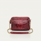 Sac Python Big Charly Burgundy Chaîne