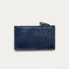 Porte Carte Python Helena Navy