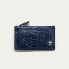 Porte Carte Python Helena Navy