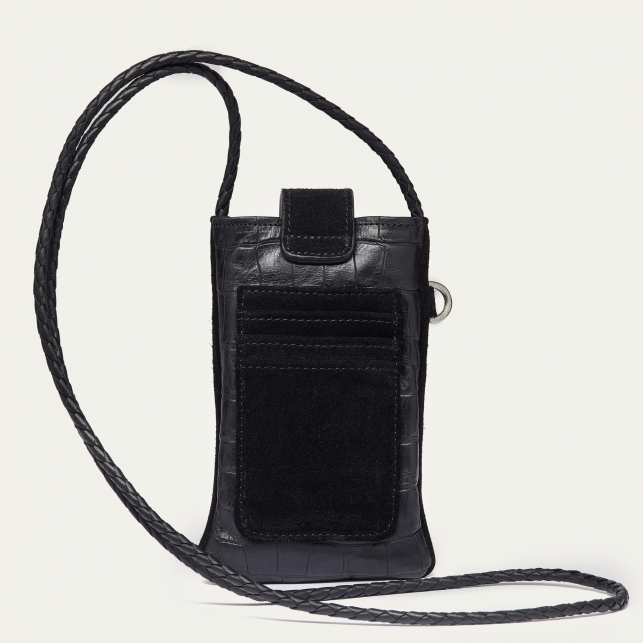Jean Cashemere Leather Phone Bag Double Marcus