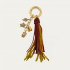 Golden Mustard Burgundy Fred Key Holder