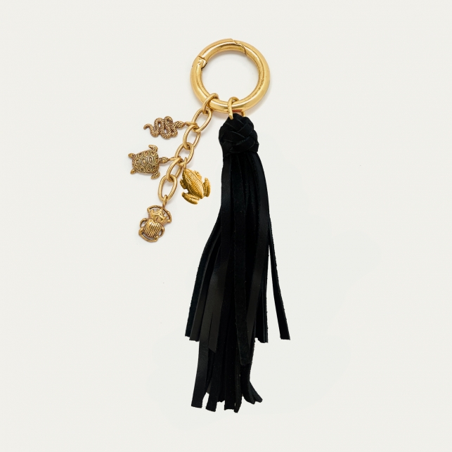 Golden Black Fred Key Holder