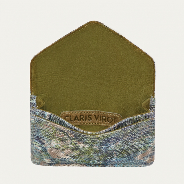 Renaissance Camo Lizard Card Holder Alex