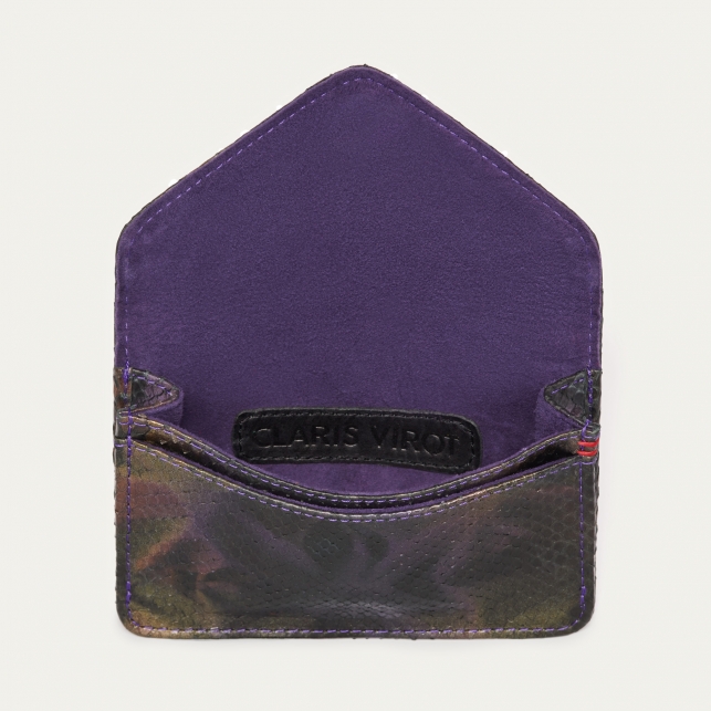 Carbon Python Card Holder Alex