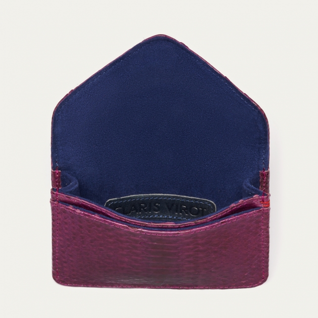 Porte Cartes Python Alex Violet