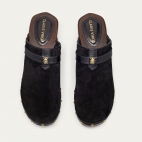 Sabot Arlette Cuir Noir