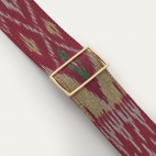 Burgundy Endek Strap