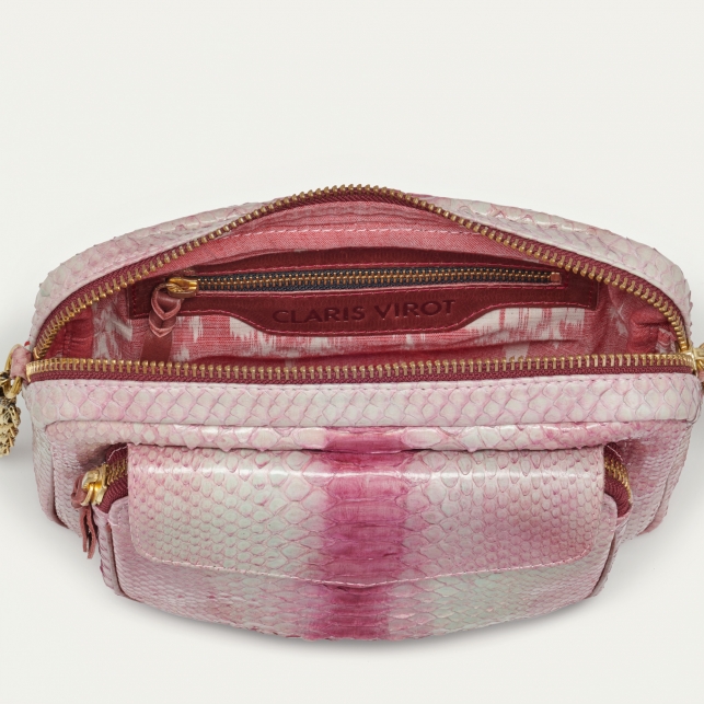 Sac Python Big Charly Bordeaux Délavé