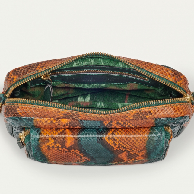 Sac Python Big Charly Vert Orangé