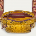 Sac Python Charly Jaune Safran