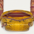 Saffron Python Charly Bag