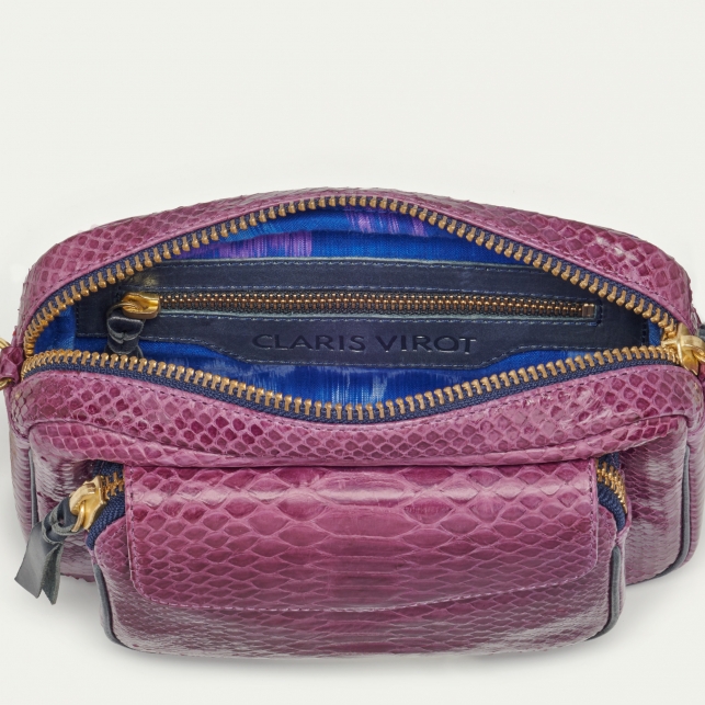 Sac Python Charly Violet