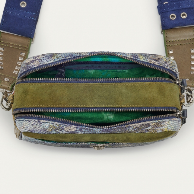 Renaissance Camo Lizard Bag Lily