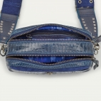 Navy Python Bag Lily