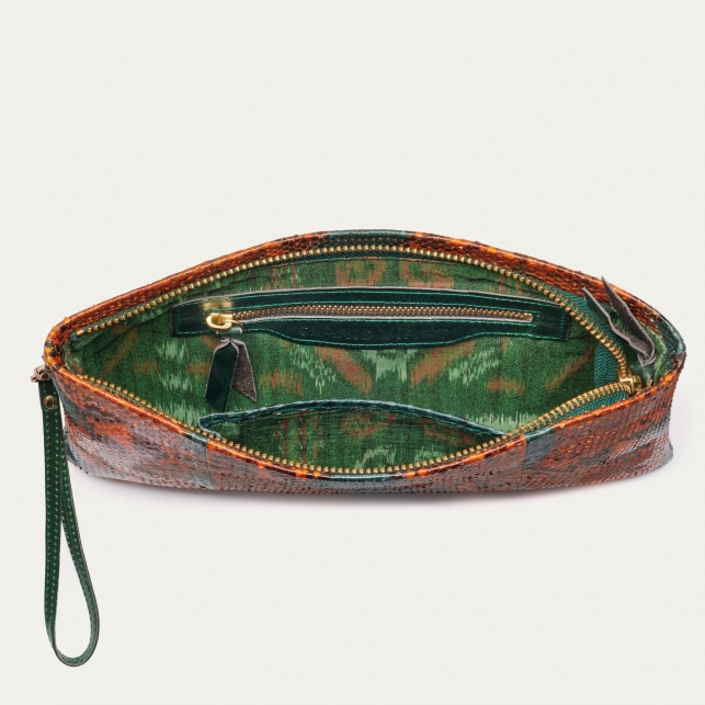 Kingfisher Python Clutch Lou