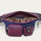 Sac Banane Python Romeo Violet