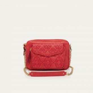 Sac Cuir Big Charly Rouge Vermillon
