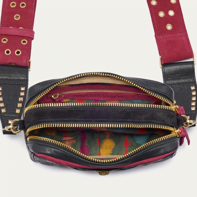 Sac Lily Cuir Réglisse
